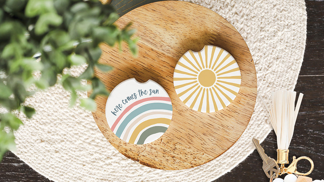 Stocking Car Cup Coasters for Auto Dealerships
