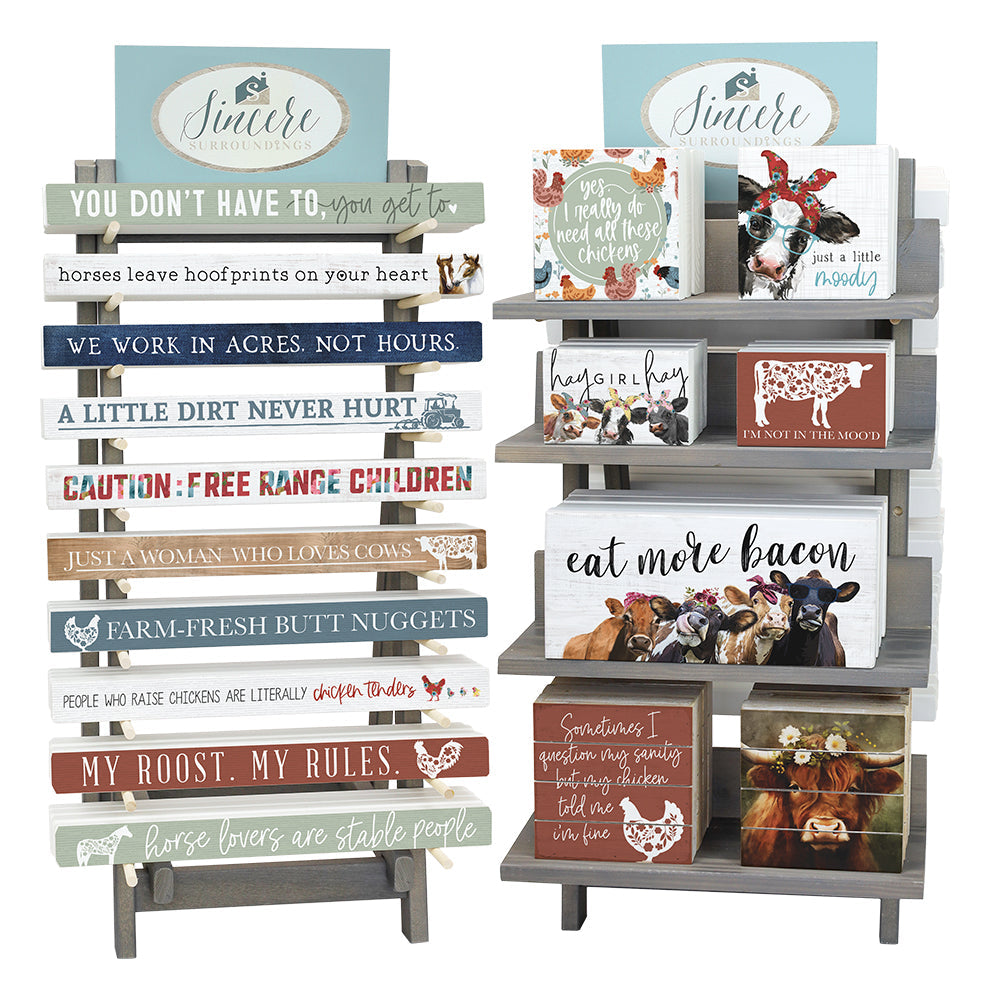 Heartland Home A-Frame Countertop Display Bundle 2025