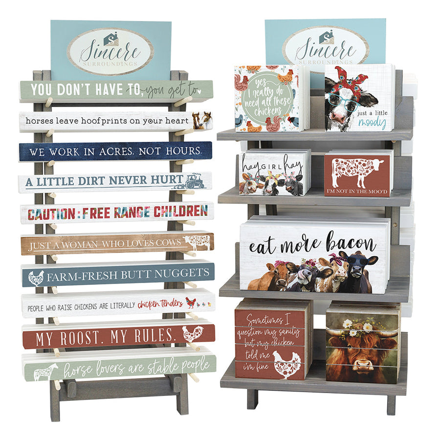 Heartland Home A-Frame Countertop Display Bundle 2025