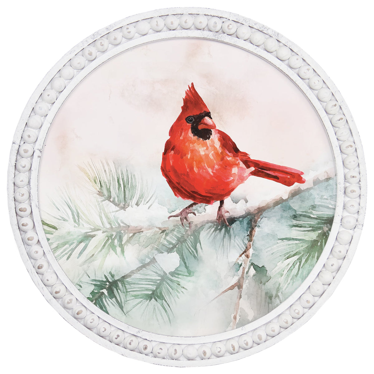 Pink Cardinal Scene