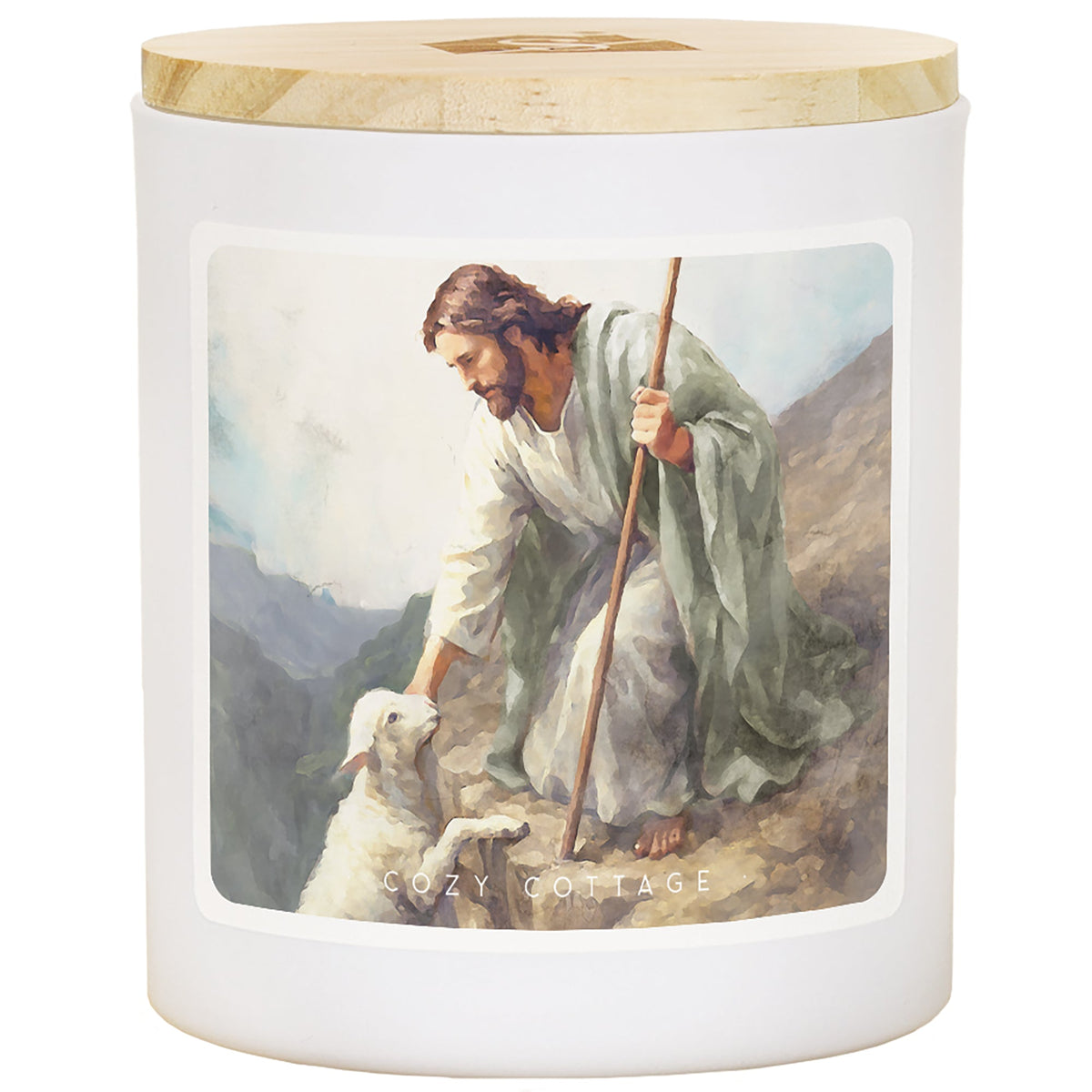 Jesus Lamb On Cliff - COZ