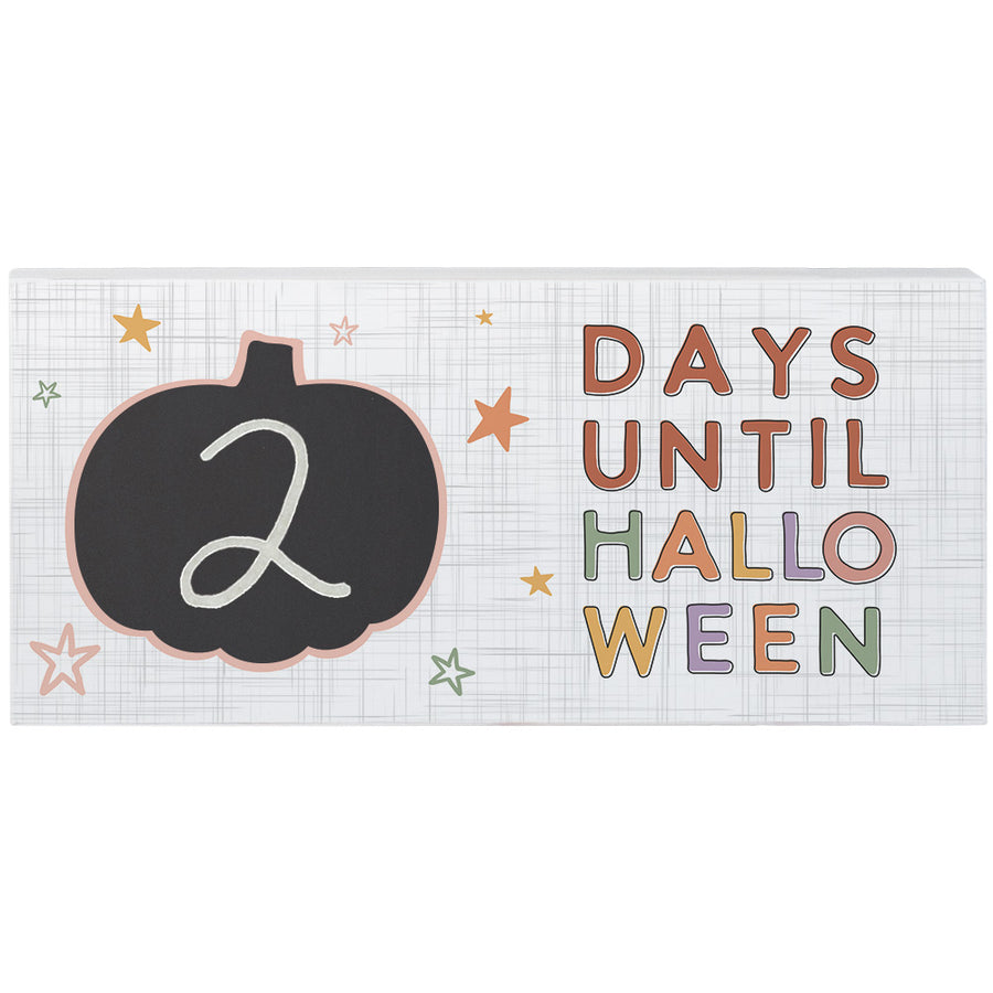 Until Halloween Colorful