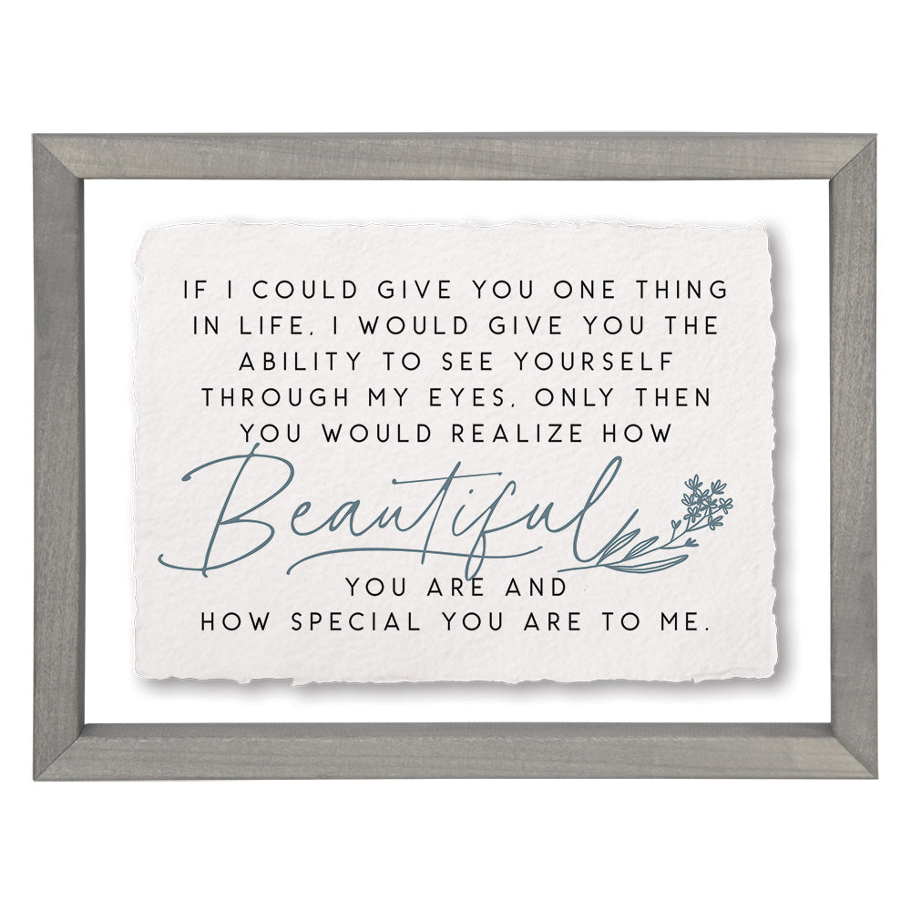 Give You One Thing
