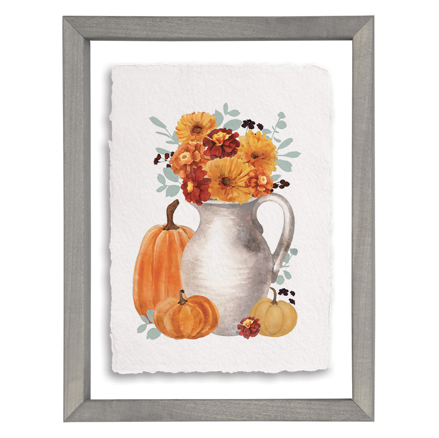 Autumn Stone Jar