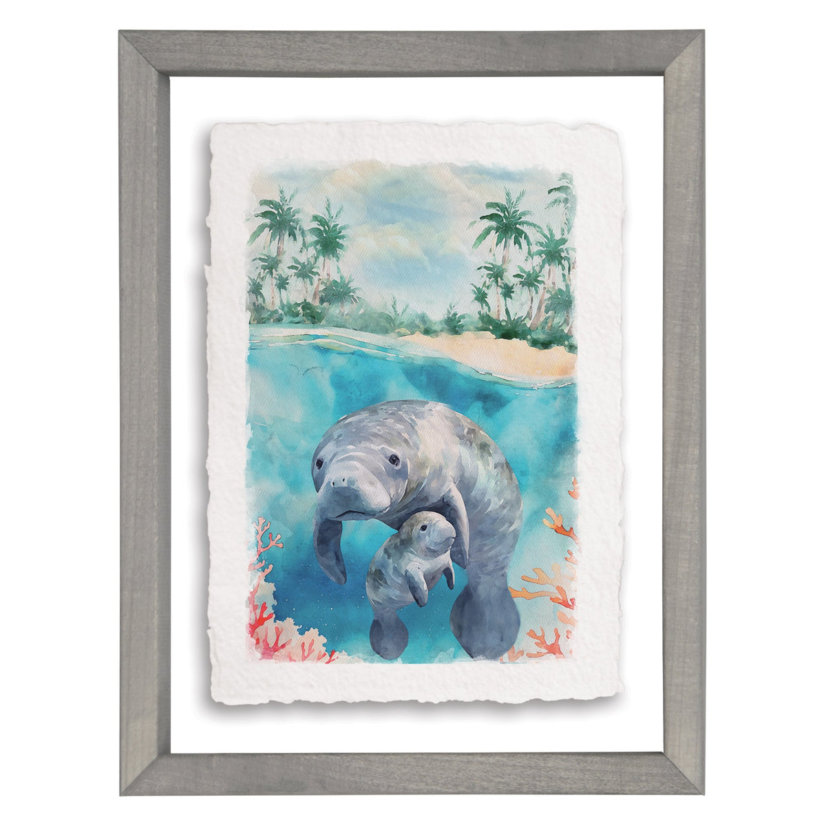 Manatee Beach Scene