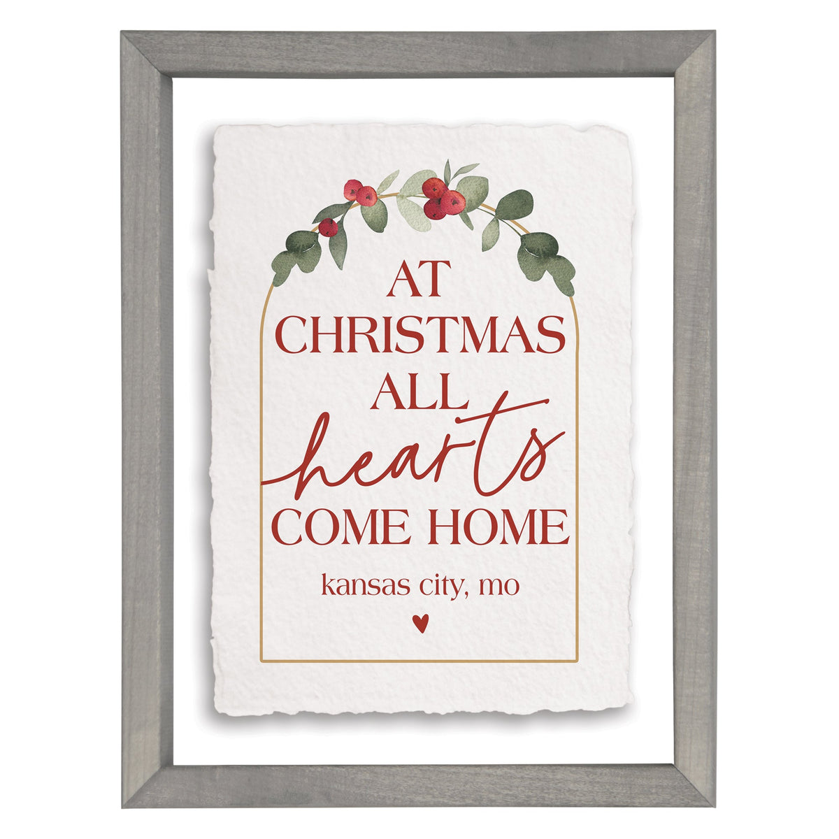 Hearts Home Holly Arch LOC