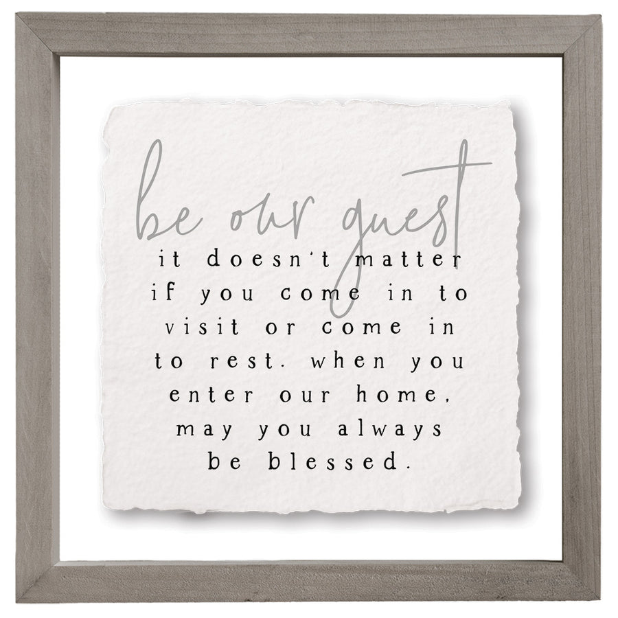Be Our Guest