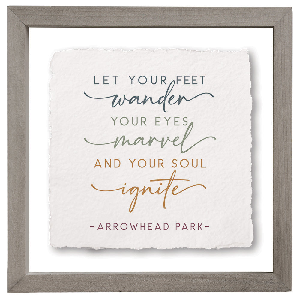 Your Feet Wander LOC