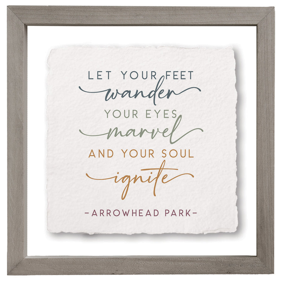 Your Feet Wander LOC