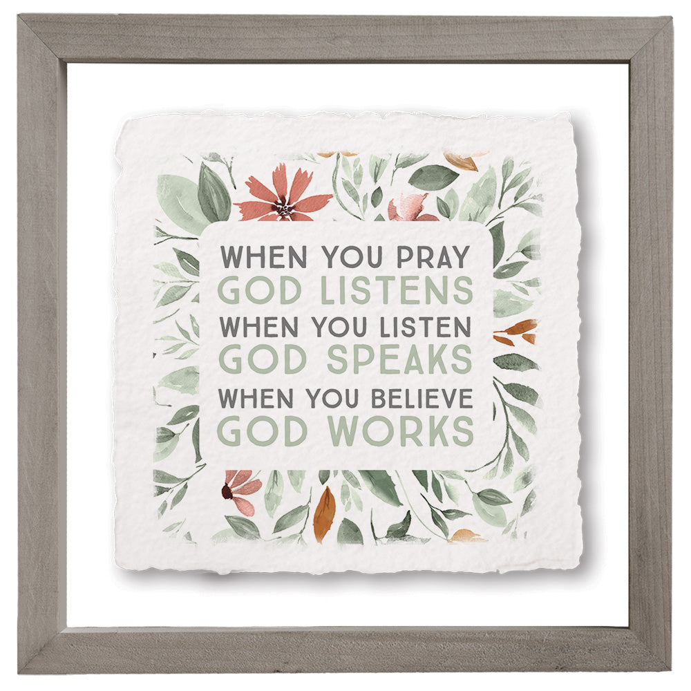 Pray God Listens