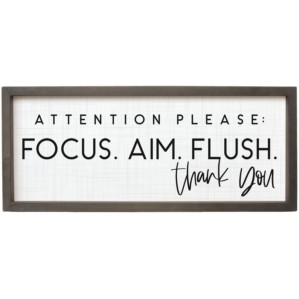 Focus Aim Flush