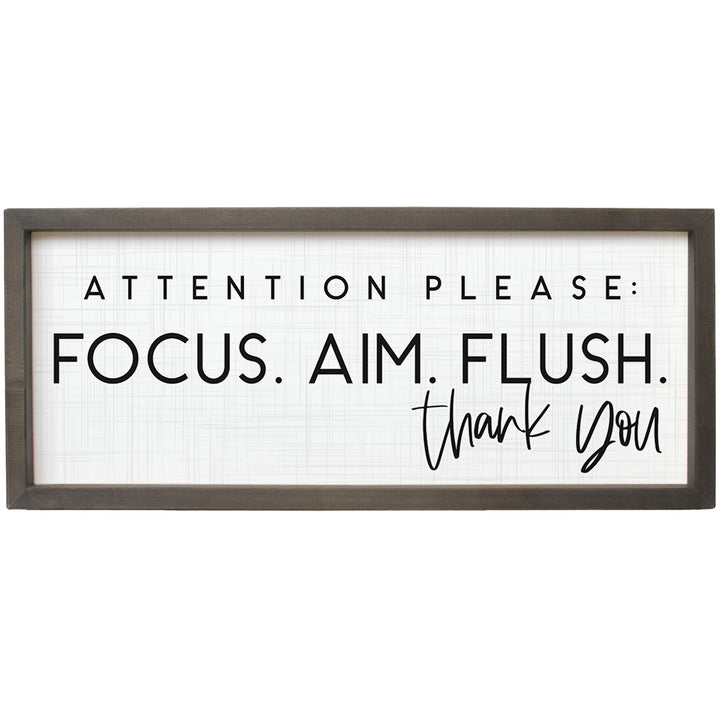 Focus Aim Flush