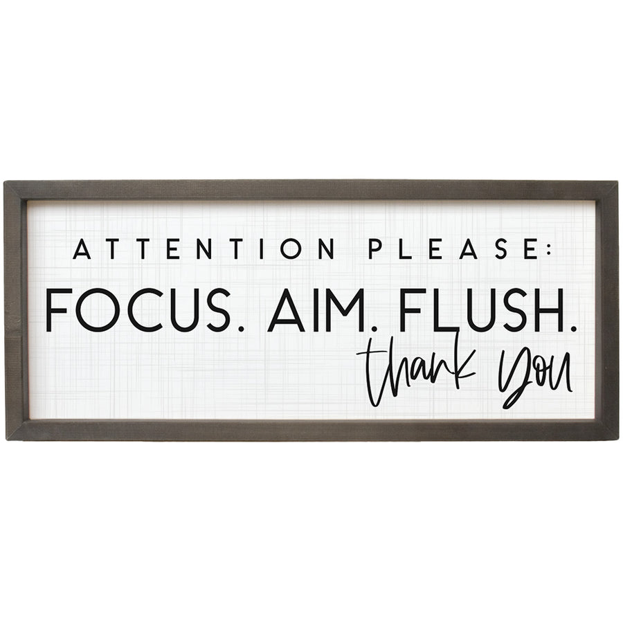 Focus Aim Flush