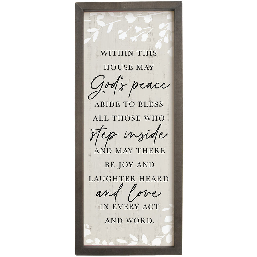 God's Peace Step Inside
