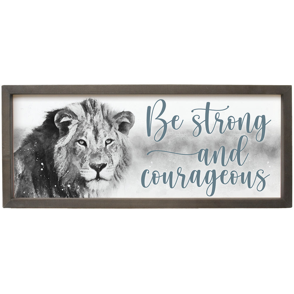 Strong Courageous Lion