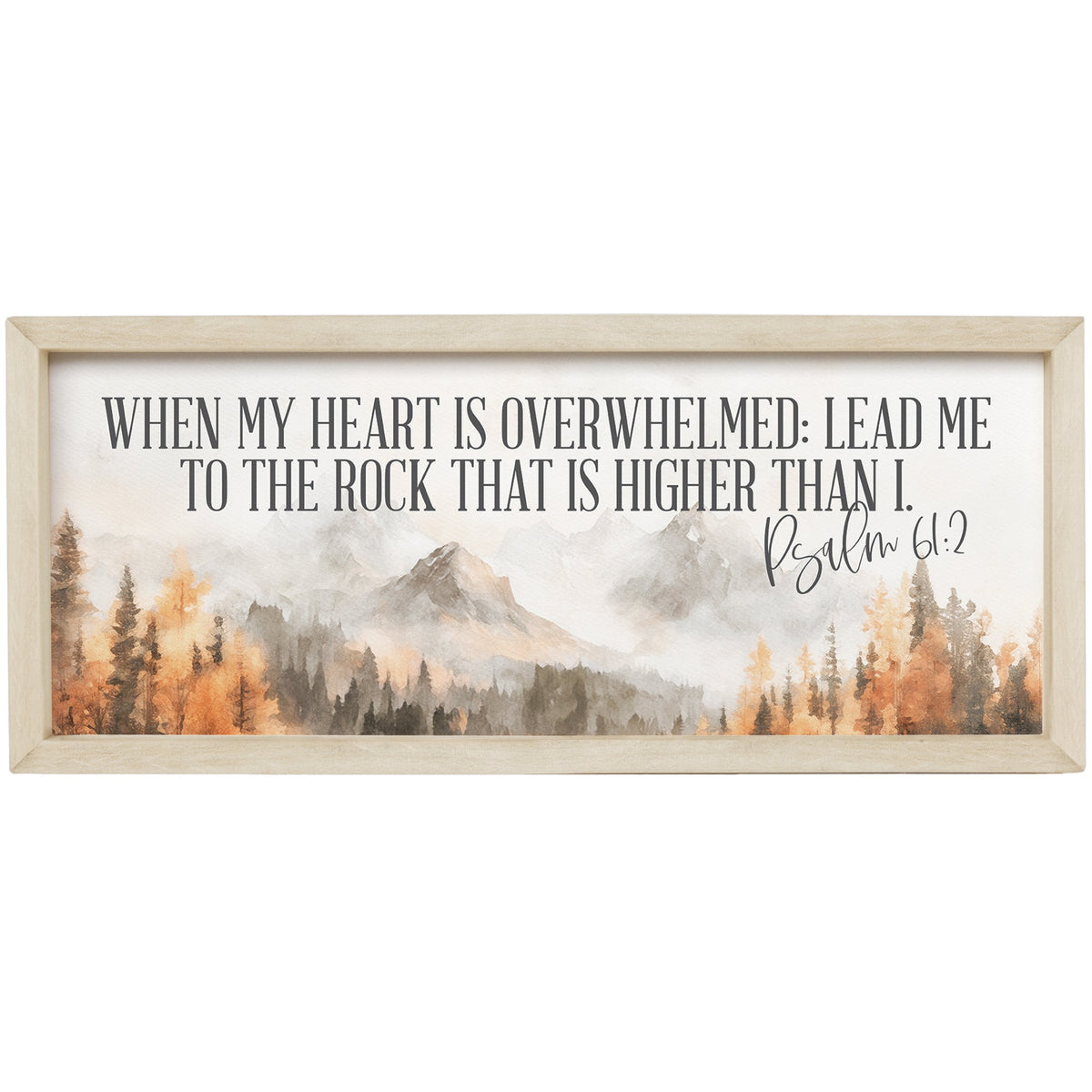 Psalm 61:2 Fall Mountains