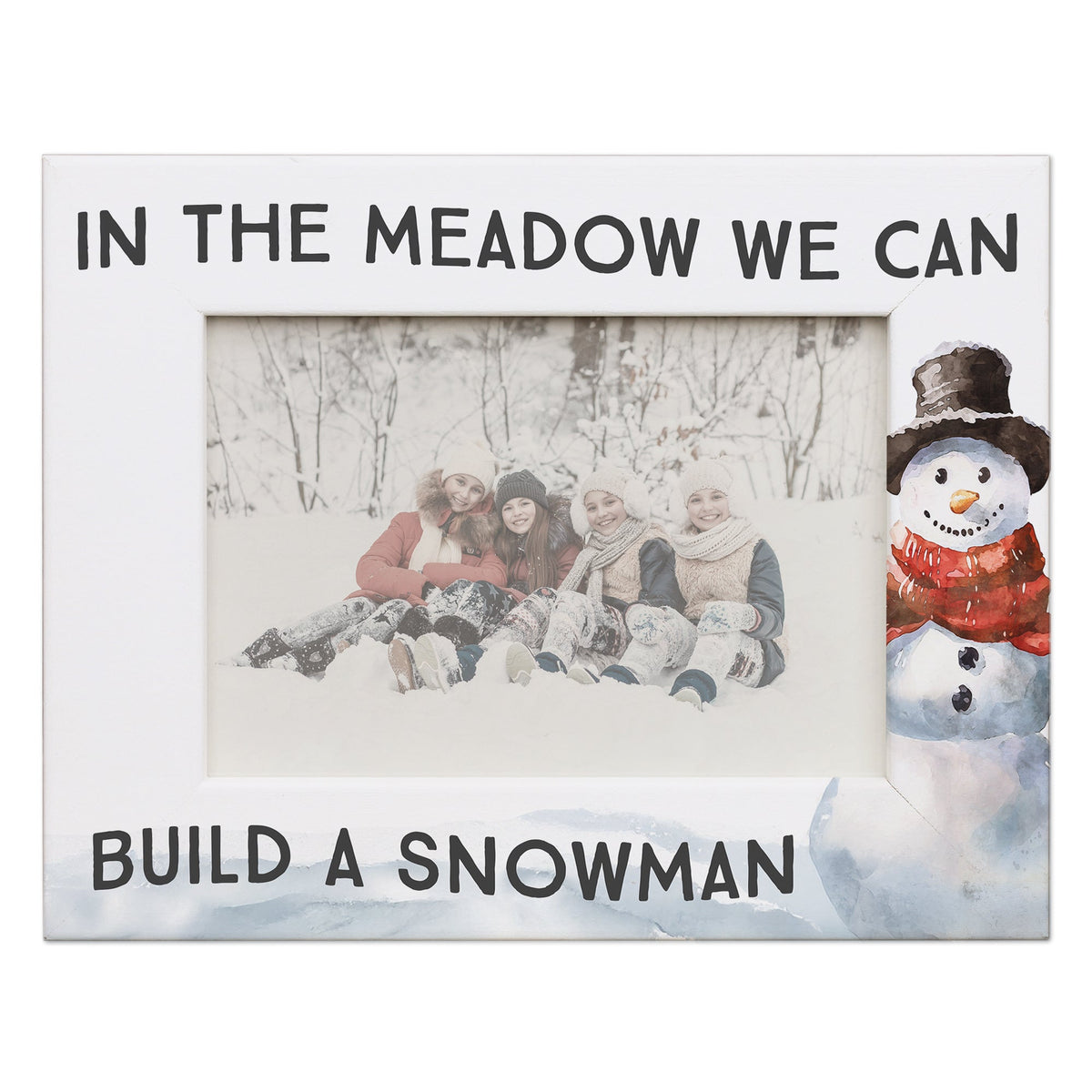 In The Meadow Snowman