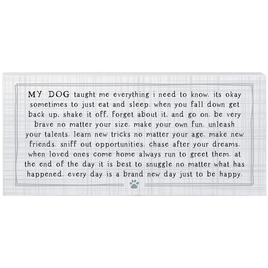 Dog Taught Me