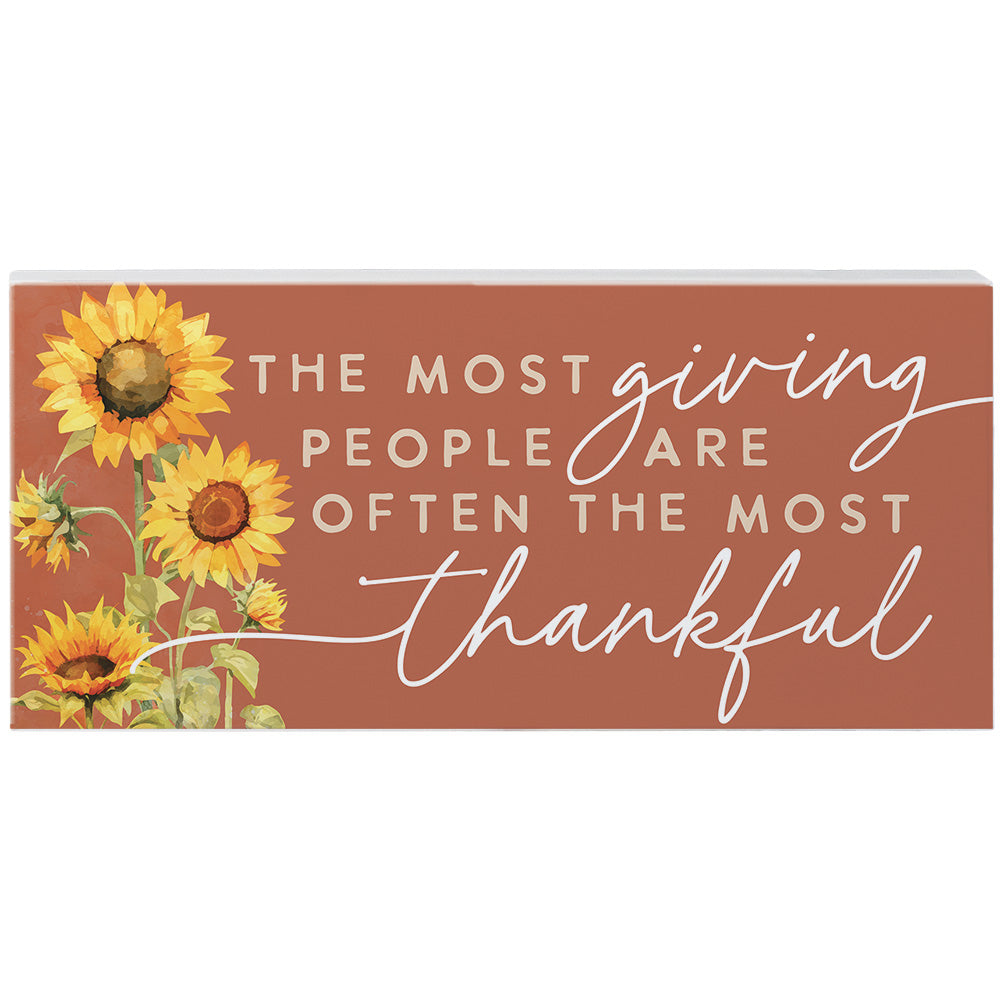Most Giving People
