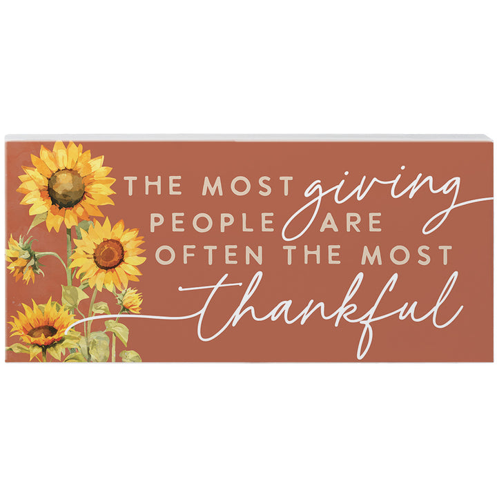 Most Giving People