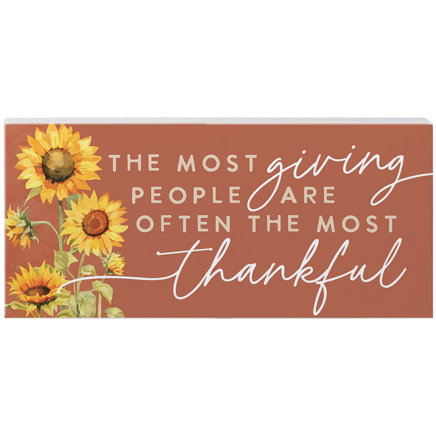 Most Giving People