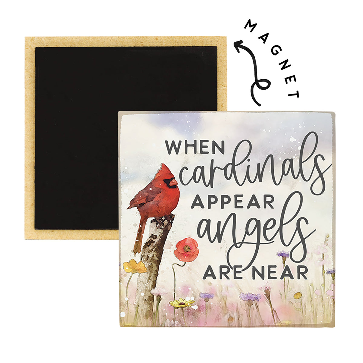 Cardinals Appear Flowers