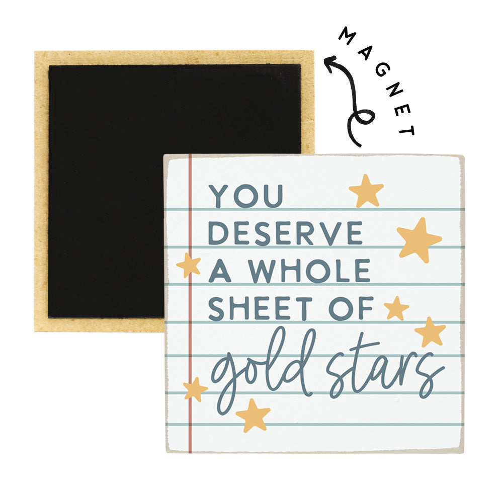 Deserve Gold Stars
