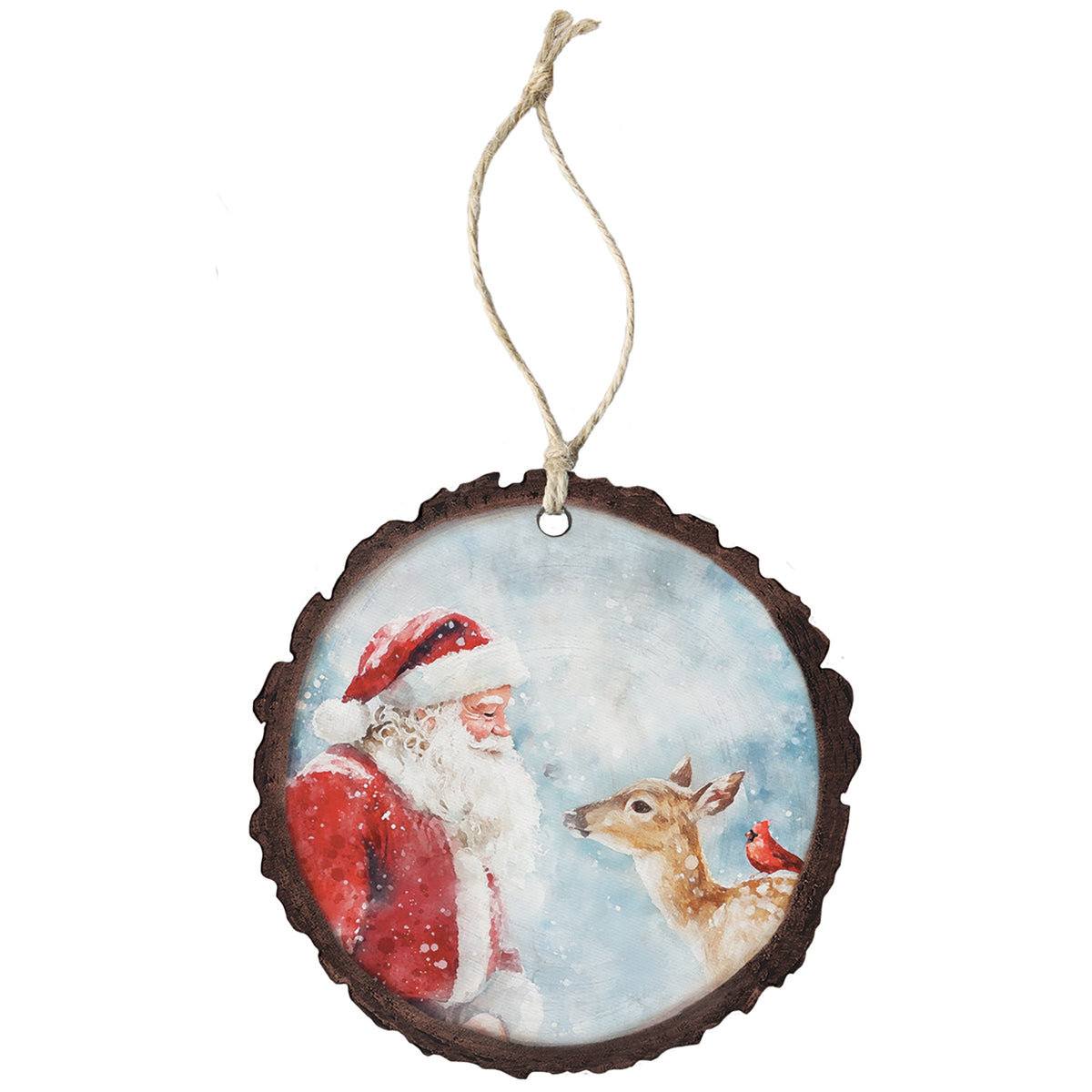 Santa Deer Cardinal
