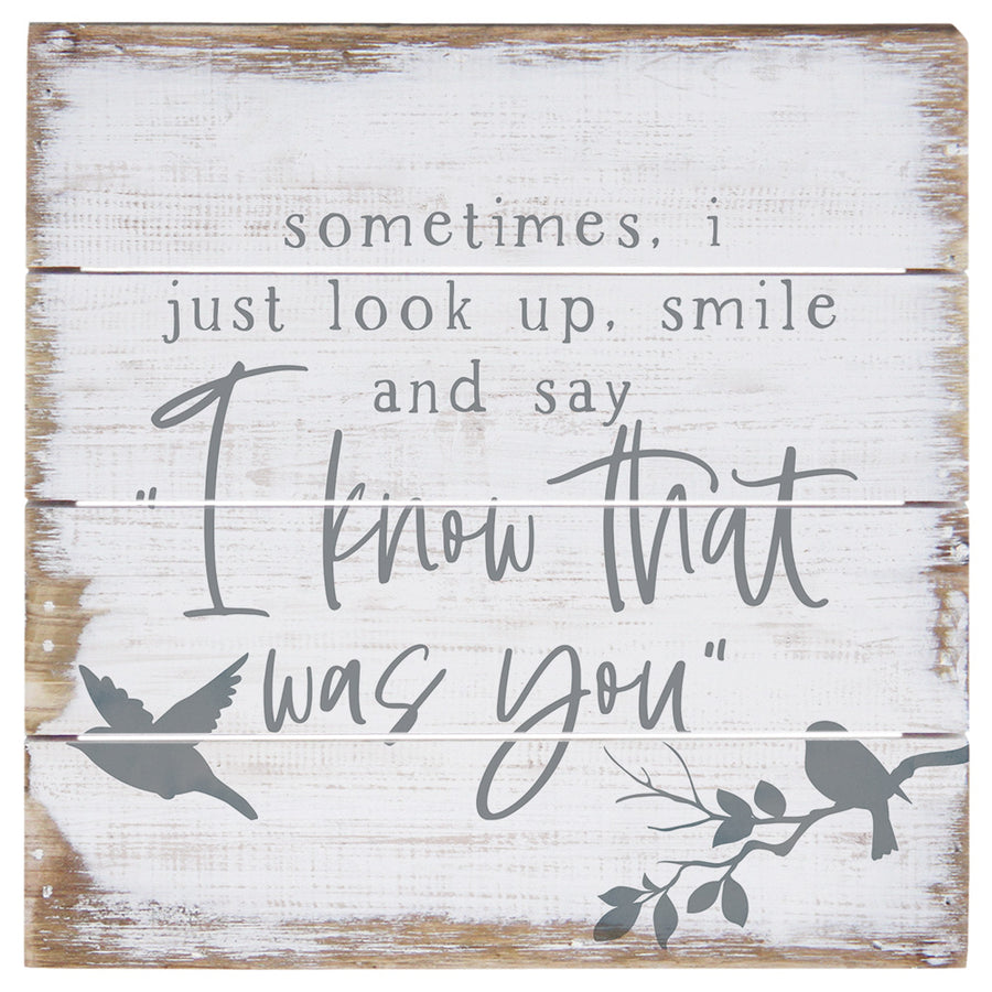 Know That Was You 6"