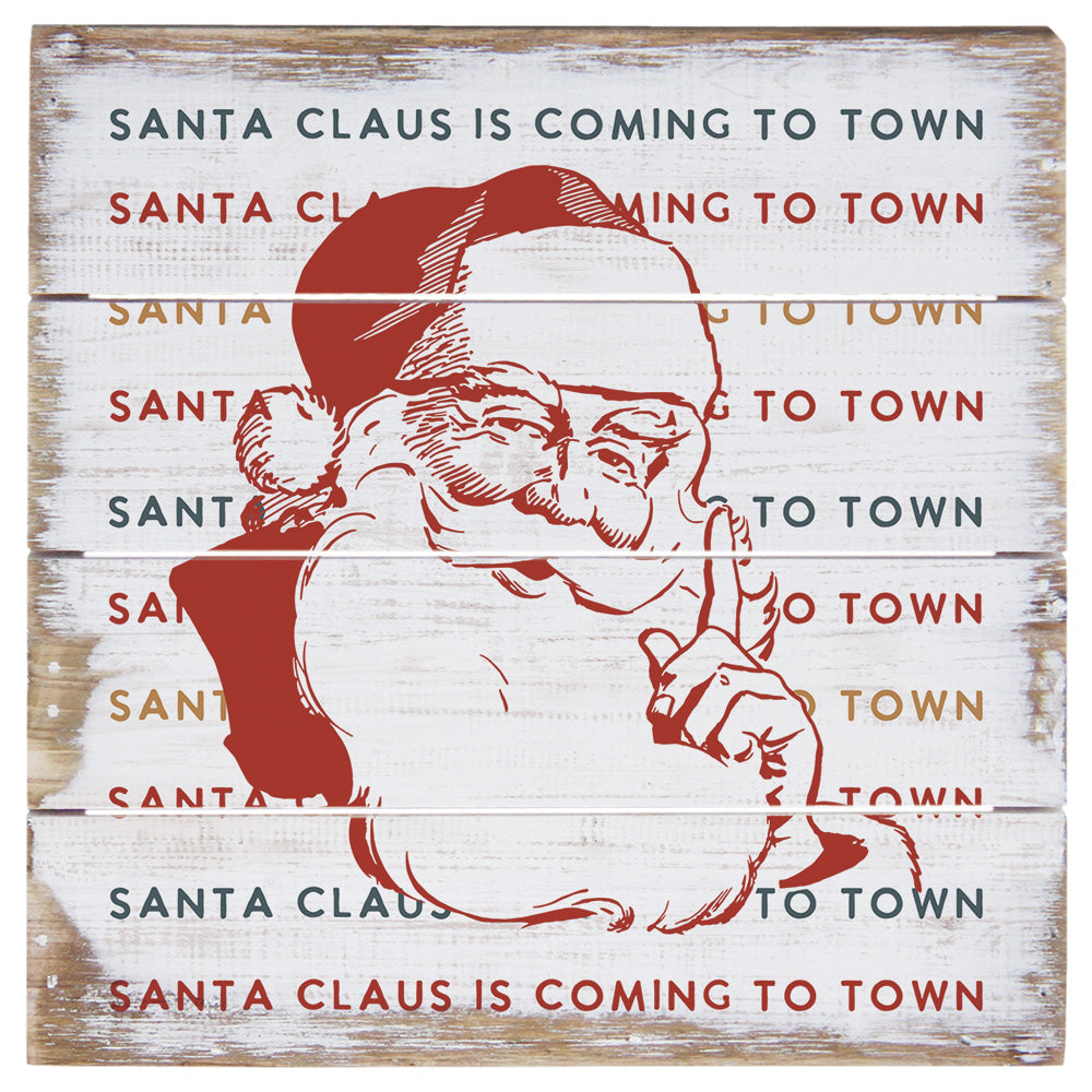 Santa Claus Coming 6"