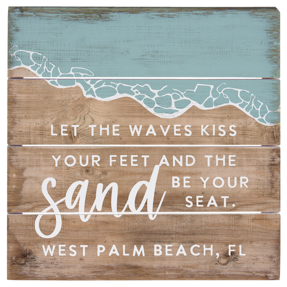 Waves Kiss Sand LOC 6"