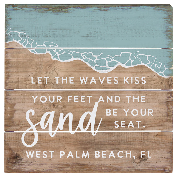 Waves Kiss Sand LOC 6"