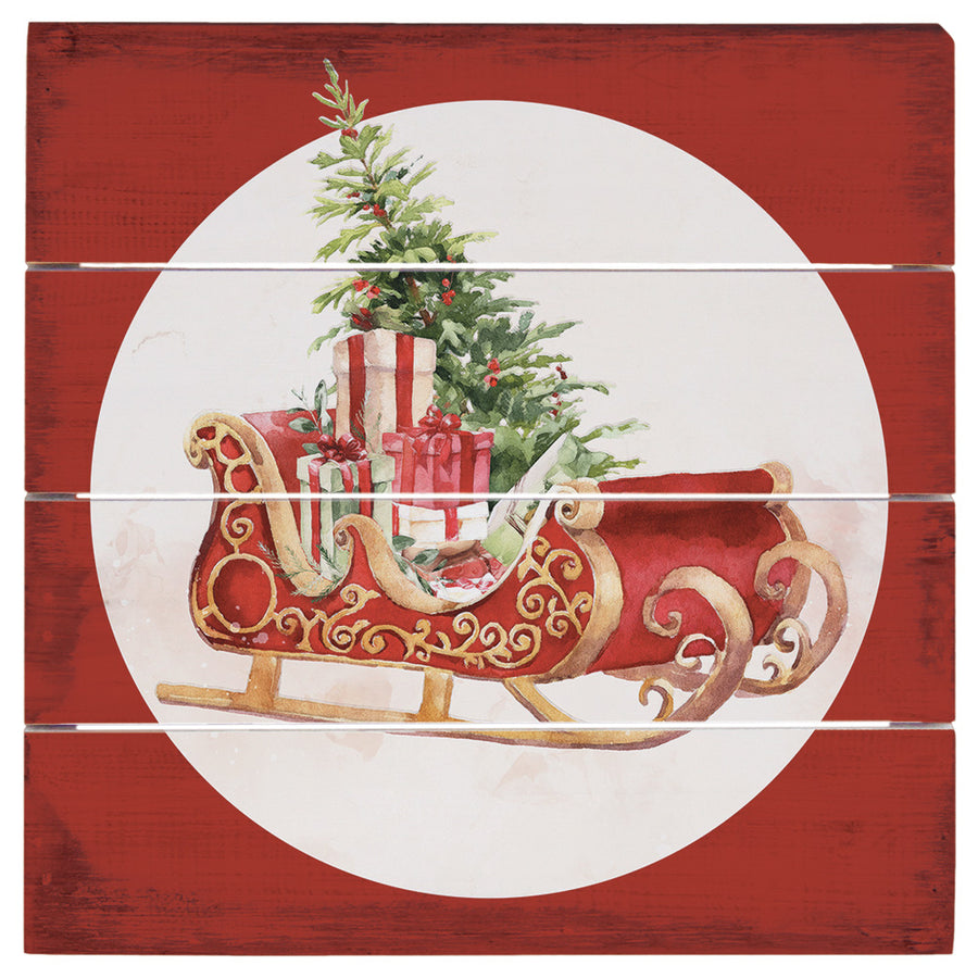 Santa's Sleigh 6"