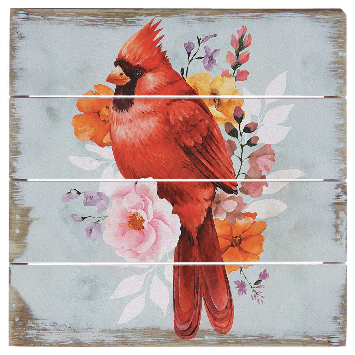 Floral Cardinal 6"