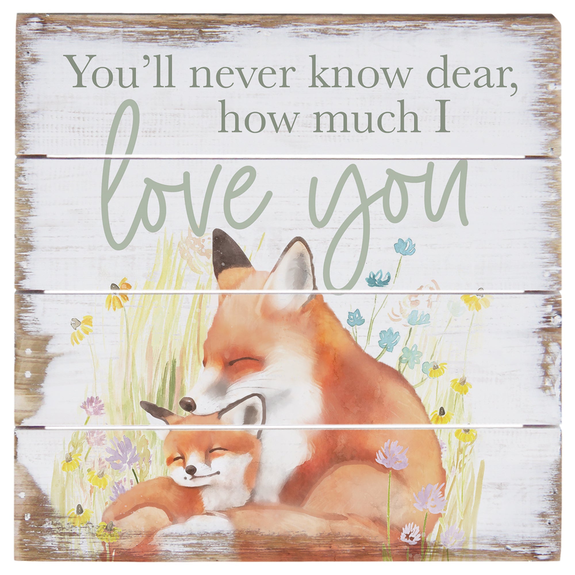 Love You Baby Fox 6"