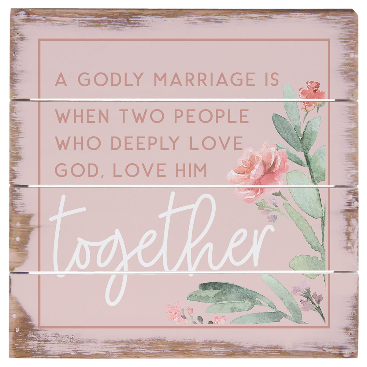 Godly Marriage Together 6"