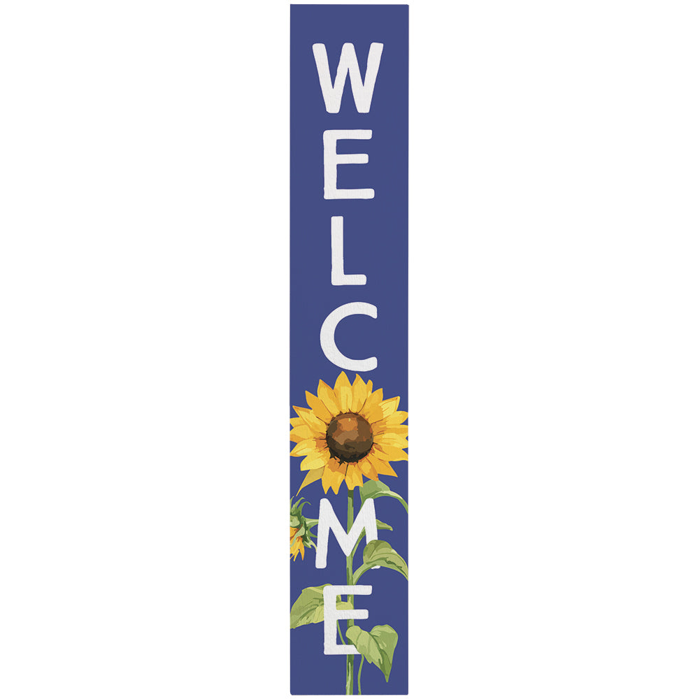 Welcome Blue Sunflower