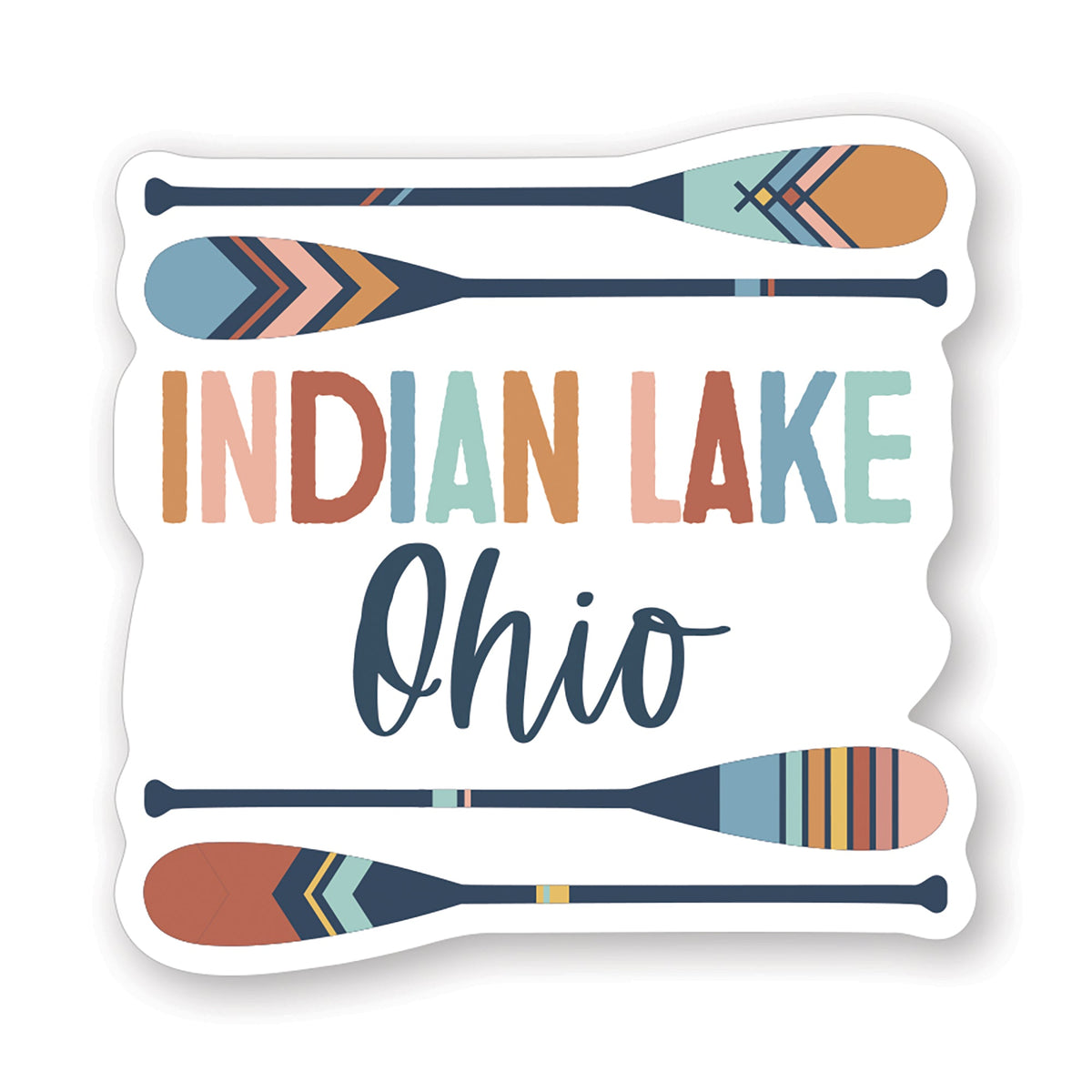 Colorful City Paddles LOC