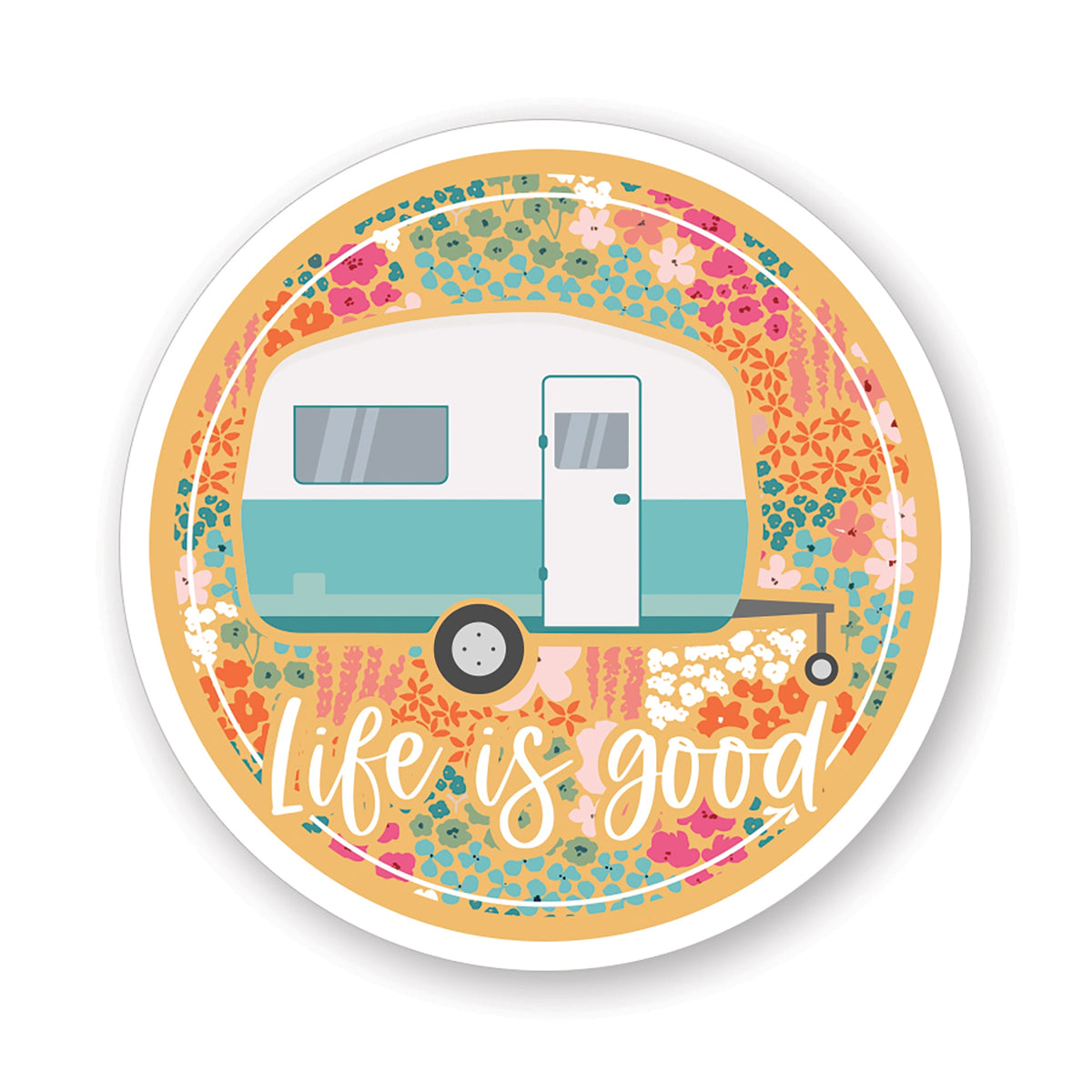 Life Good Floral Camper