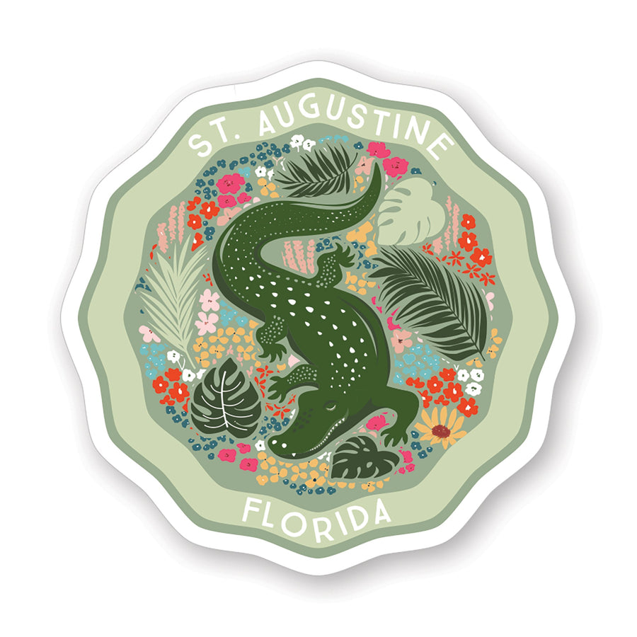 Floral Alligator LOC