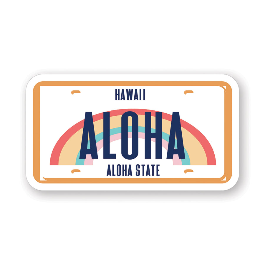 Aloha License Plate