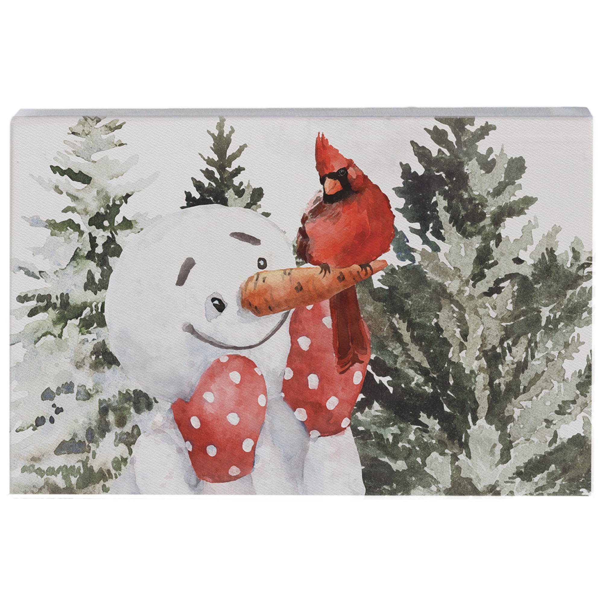 Snowman Cardinal