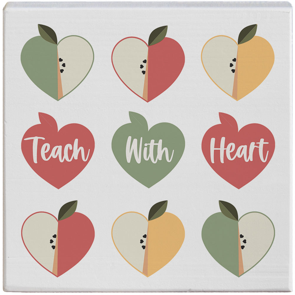 Teach Heart Apples