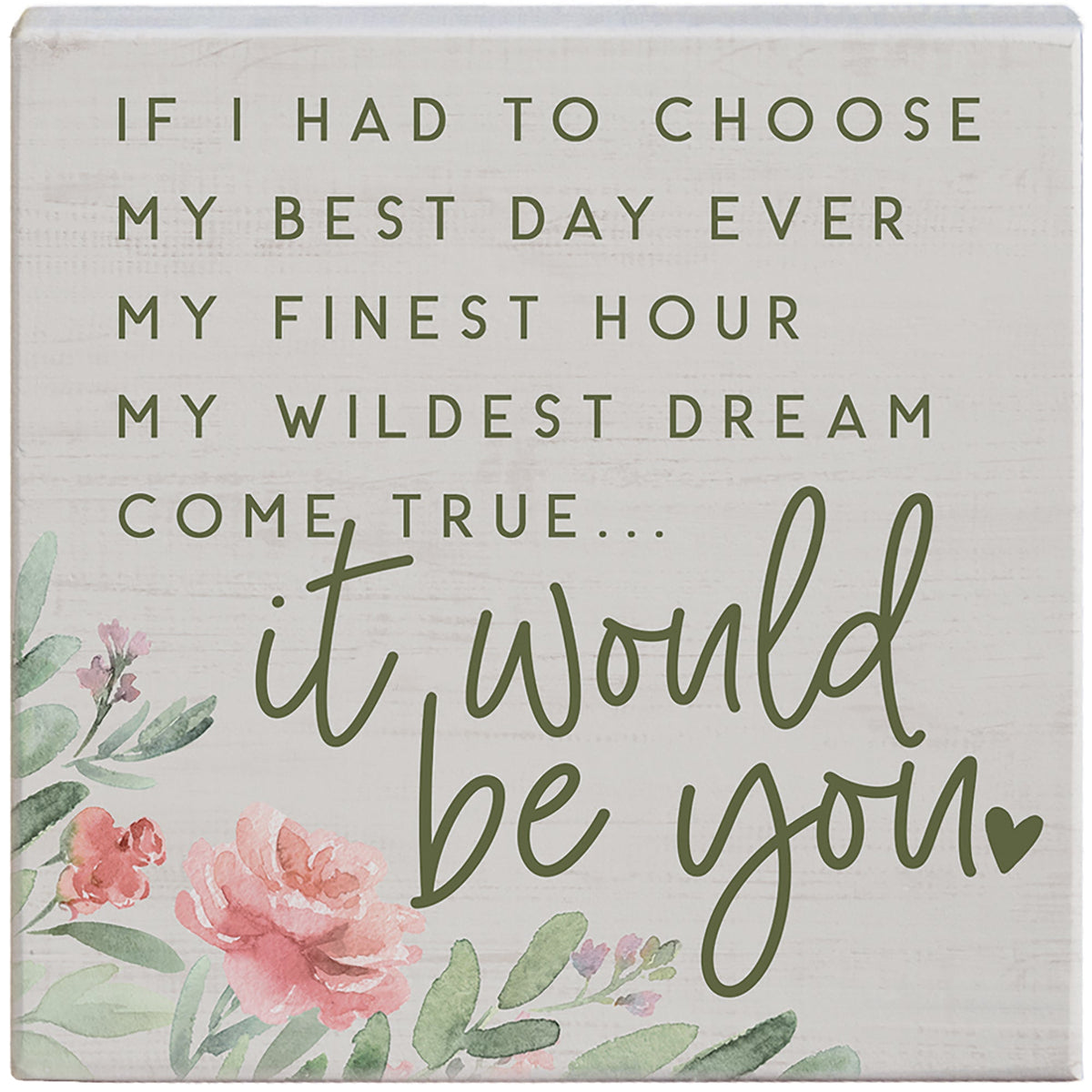 It Would Be You