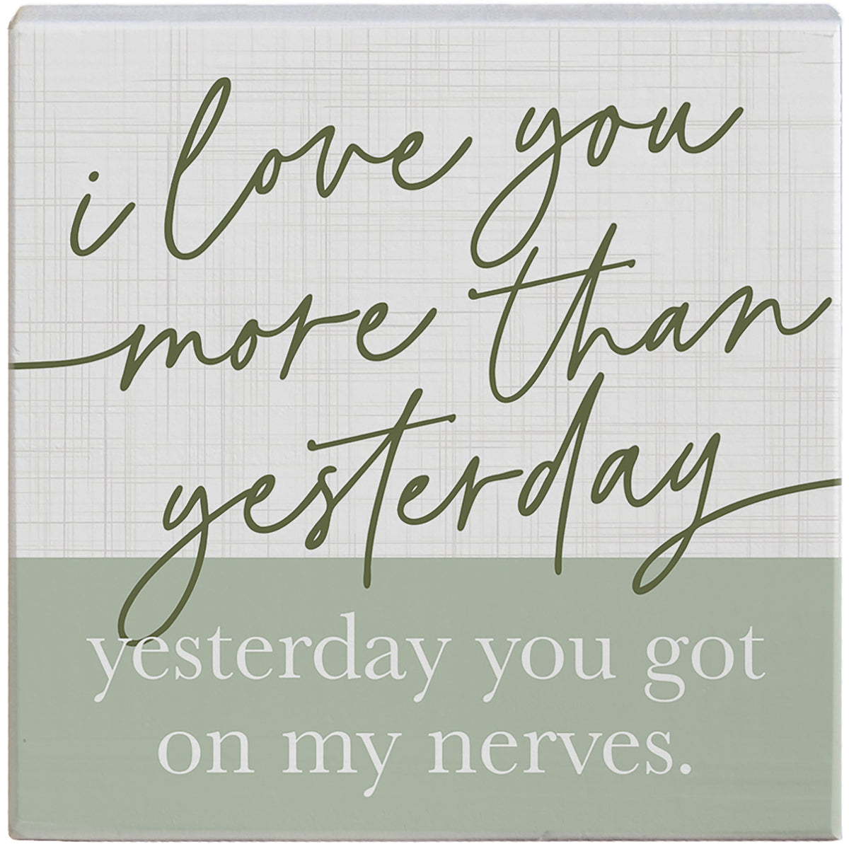 Love You Yesterday