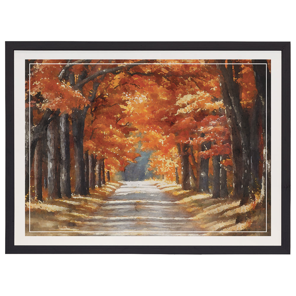 Fall Country Road