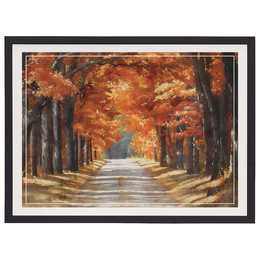 Fall Country Road