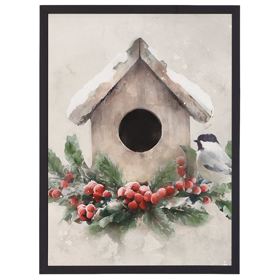 Winter Birdhouse
