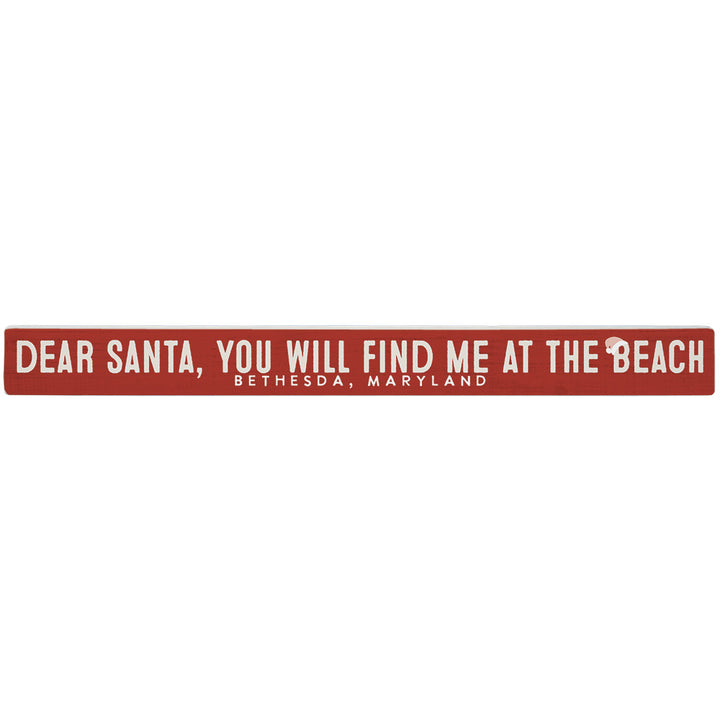 Dear Santa Beach LOC