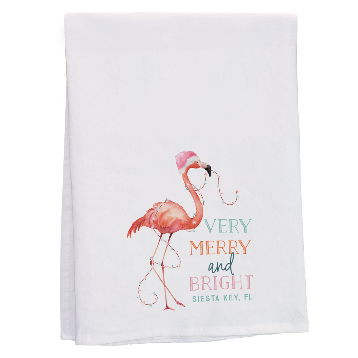 Merry Bright Flamingo LOC